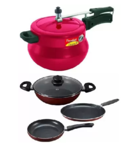Prestige Induction Bottom Cookware Set (Aluminium, 1 - Piece)