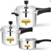 Greenchef Coral pressure cooker Combo 5 L, 3 L, 2 L Pressure Cooker (Aluminium)