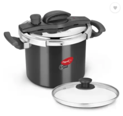 Pigeon Swift 6 L Induction Bottom Pressure Cooker (Hard Anodized)