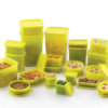 MASTER COOK MASTERCOOK PP 21 PC COMBO PACKS - 10750 ml Polypropylene Fridge Container (Pack of 21, Green)