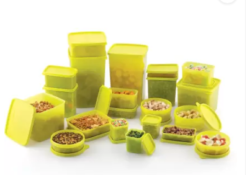 MASTER COOK MASTERCOOK PP 21 PC COMBO PACKS - 10750 ml Polypropylene Fridge Container (Pack of 21, Green)