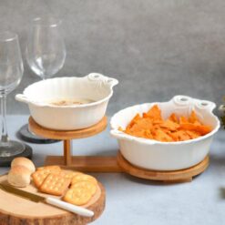 Bowl Set With Stand