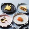 White Round Baking Plate