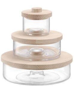 These Chic Glass Storage Containers