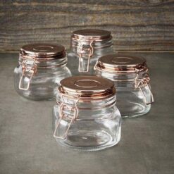 Weck glass jars set of 4