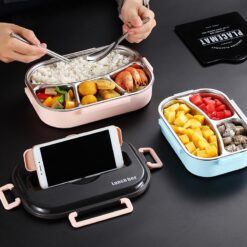 Kids Students Lunch Box 304 Stainless Steel Bento Box Lunch Boxes Food Container