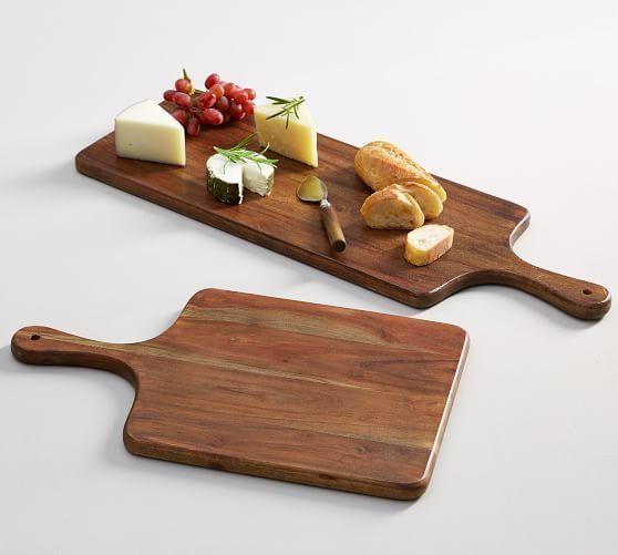 wooden cutting board set of 2
